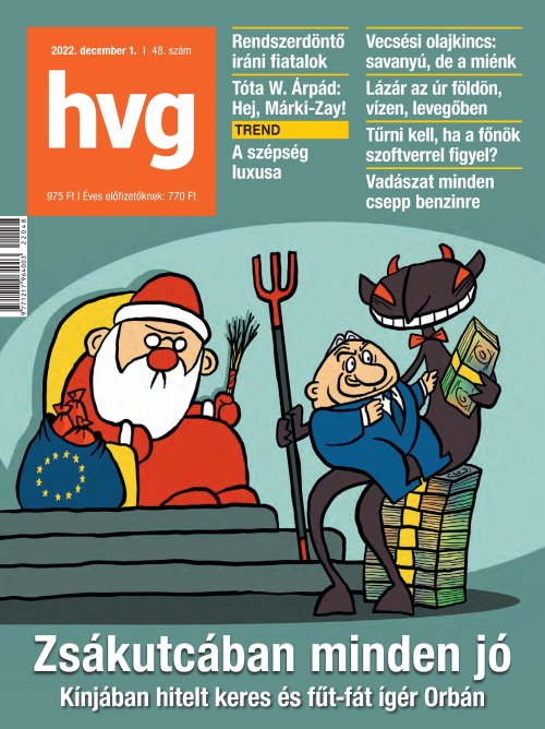 HVG Gazdasági, politikai hírmagazin - 2022 december 1. - 48. szám