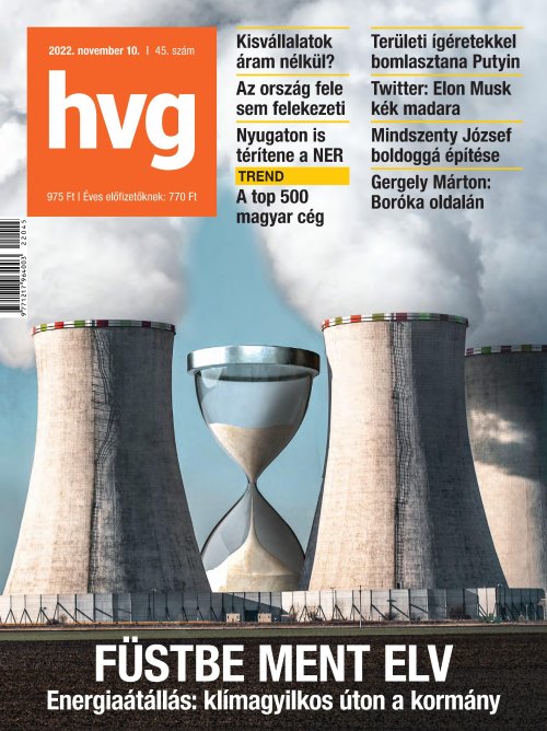 HVG Gazdasági, politikai hírmagazin - 2022 november 10. - 45. szám