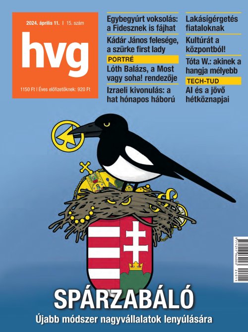 HVG Gazdasági, politikai hírmagazin - 2024 április 11. - 15. szám